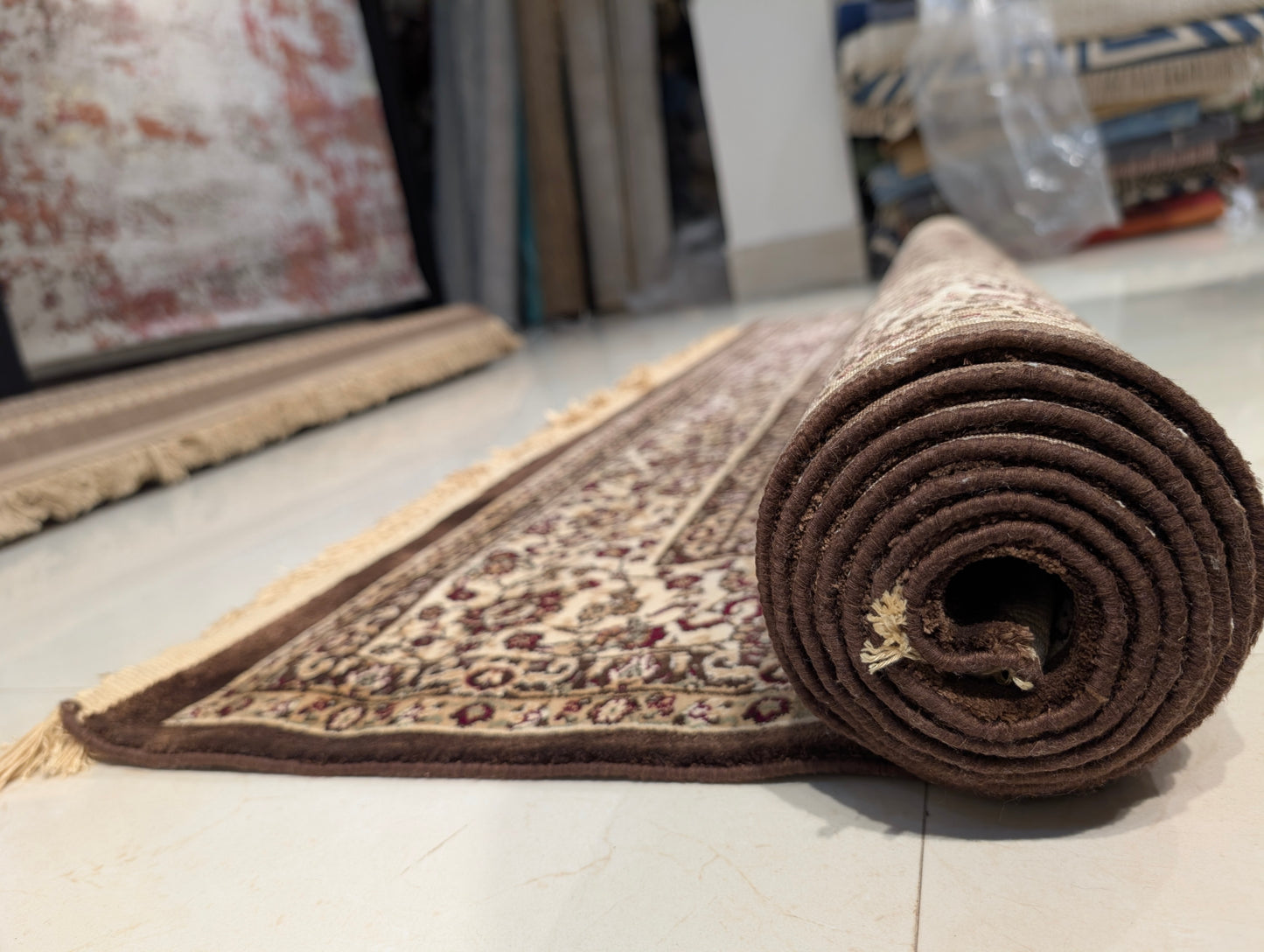 Royal Weave™ Cotton Silk | Soft Sheen Finish | Brown