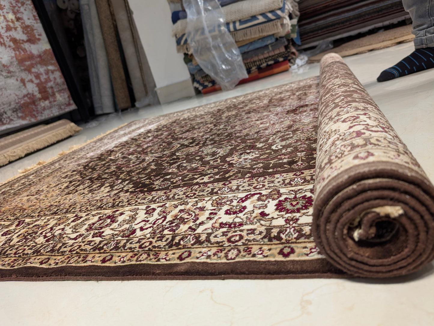 Royal Weave™ Cotton Silk | Soft Sheen Finish | Brown