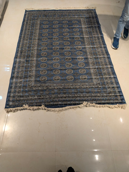 Royal Weave™ Cotton Silk | Soft Sheen Finish | Blue